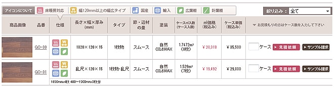 ガルボオーク 商品一覧へ