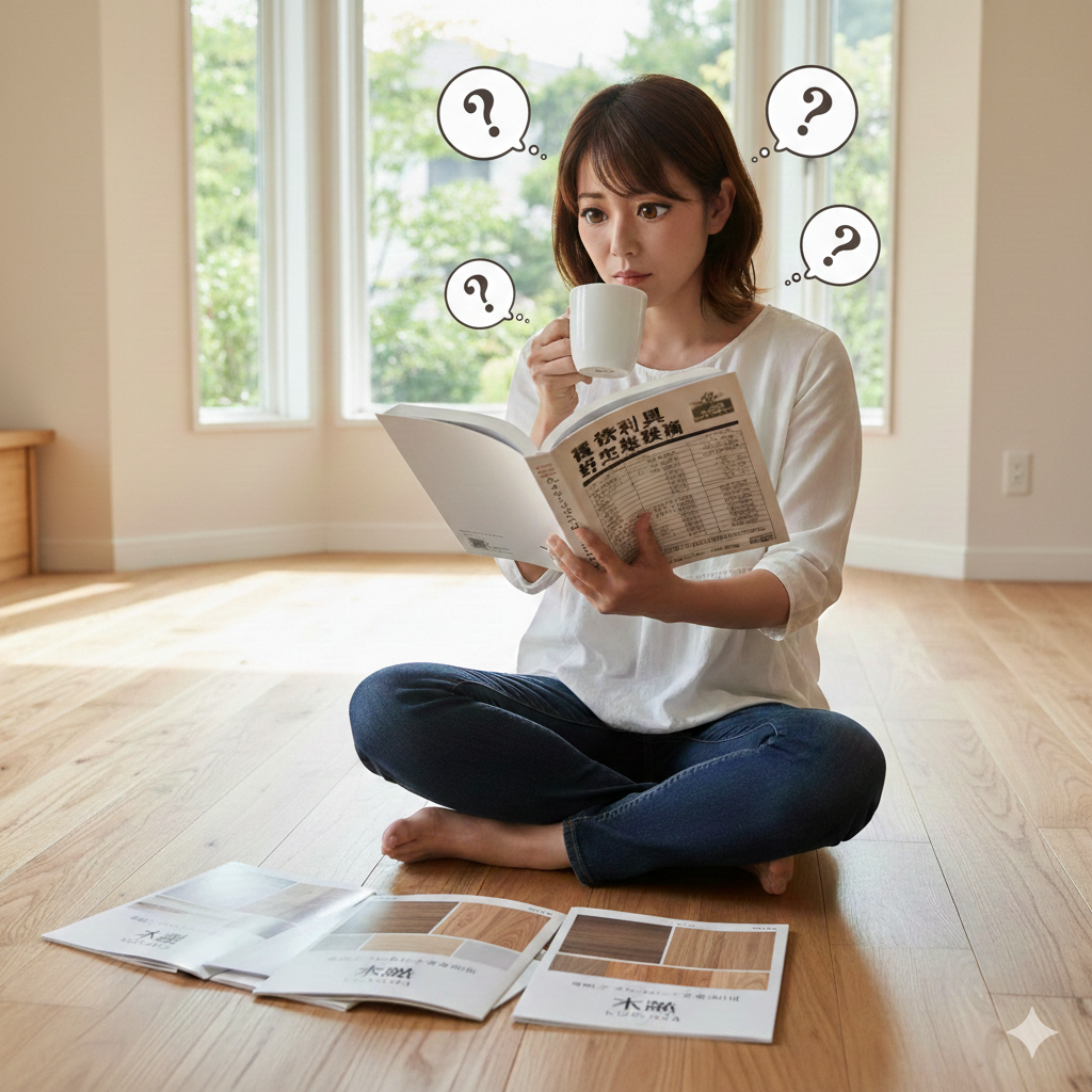 無垢フローリングの施工単価で悩む主婦