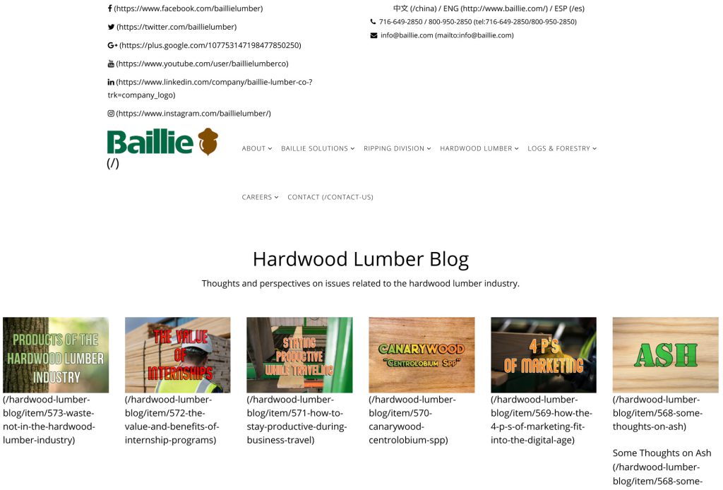 baillie lumber