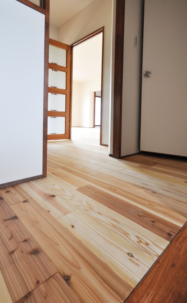 マンション用LL45杉無垢フローリング