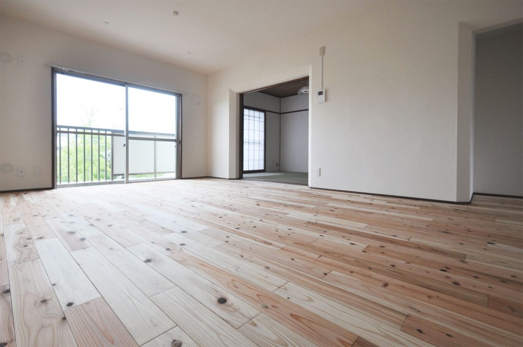 マンション用LL45杉無垢フローリング