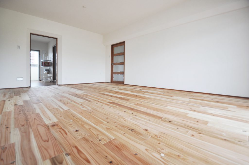 マンション用LL45杉無垢フローリング