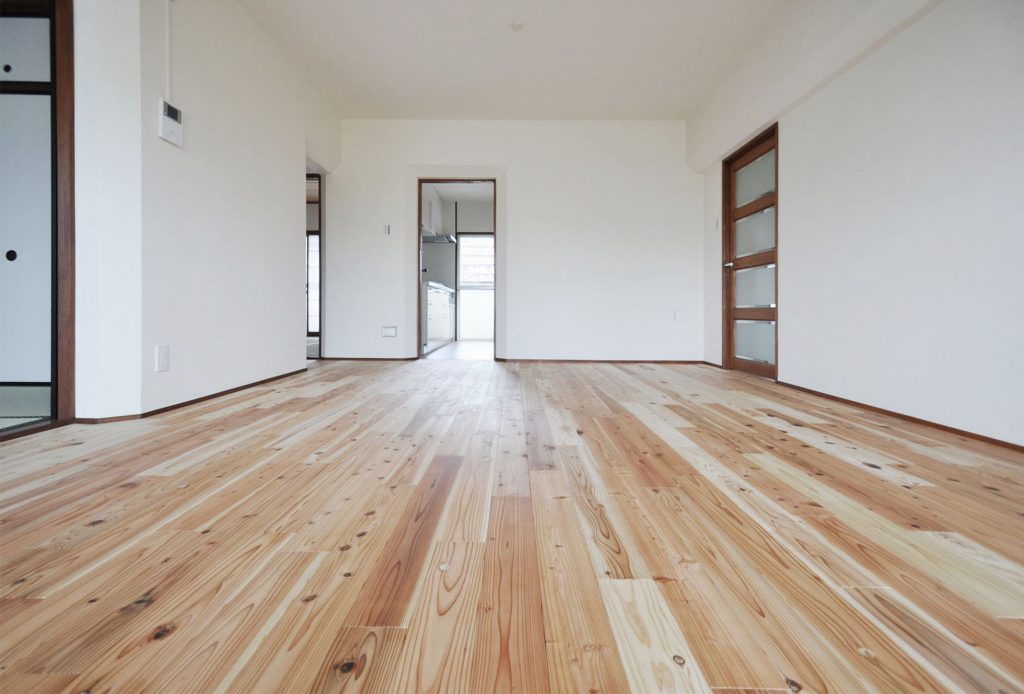 マンション用LL45杉無垢フローリング