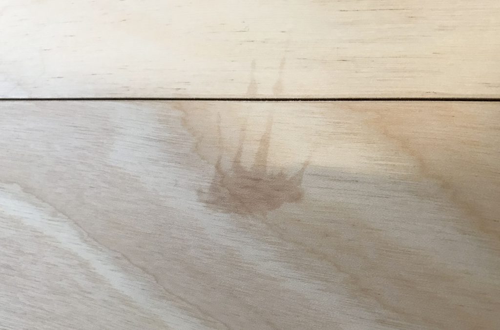 掃除屋さんの付けたシミ