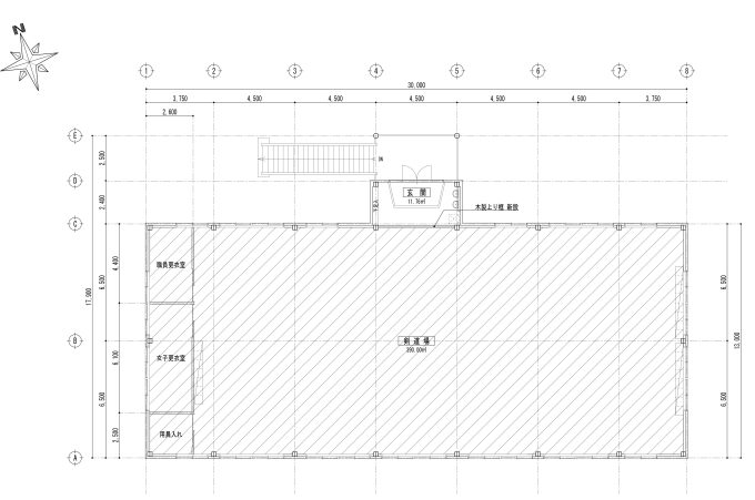 取手第一高校剣道場床改修工事