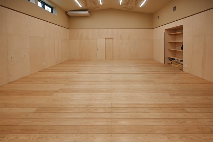 埼玉県個人宅剣道場 床工事
