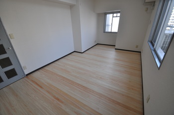 無垢フローリング diy はれるんです 桧 ひのき 施工後 賃貸マンション