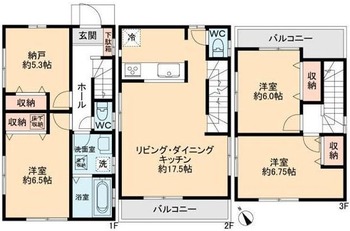 狭小住宅3階建て
