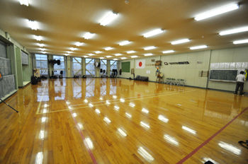 高等学校剣道場2