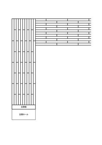 廊下のコーナー部分2