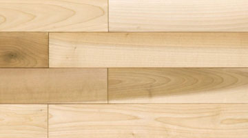国産広葉樹木材の朴（ホオ）無垢フローリングと羽目板は幅広で床暖房対応の床材でオスモ塗装かSSGガラス塗装可能