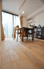 硬い木材のカエデ 無垢フローリング コーポラティブ施工事例（品番：SM-15） 床暖房対応フローリング
