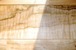 シルキー メープルフローリング カーリー杢施工実例（品番：SM-23） 自然オイルワックス塗装