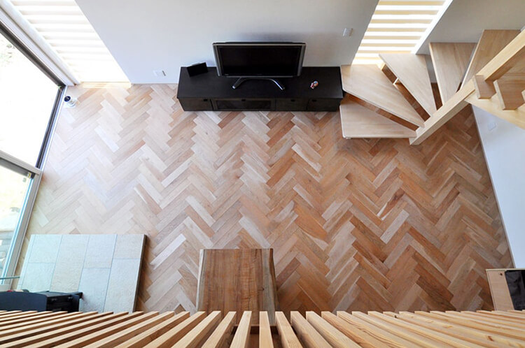 陸奥本桜ヘリンボーンHSH-01の施工例